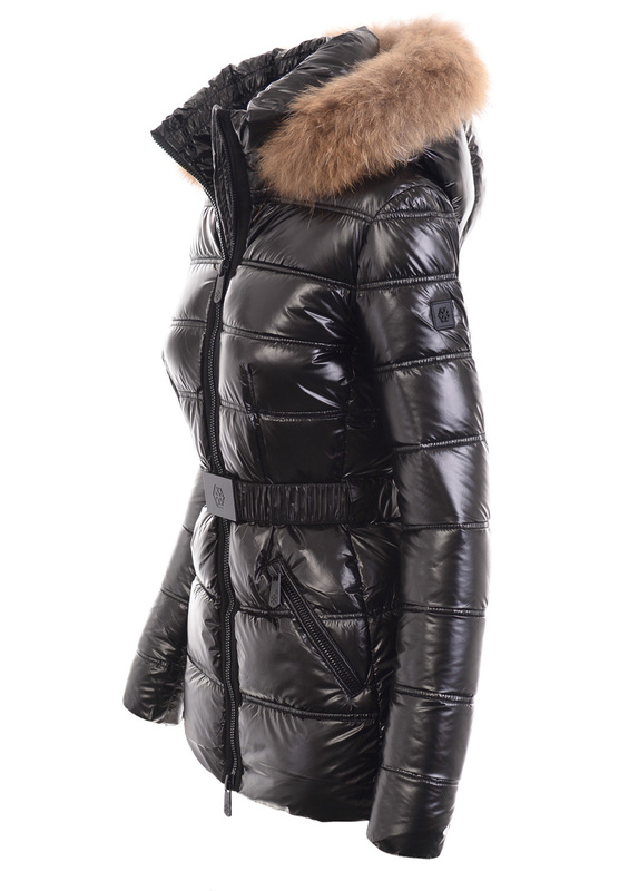 Damska Kurtka Zimowa Ortalionowa Ilona Czarna