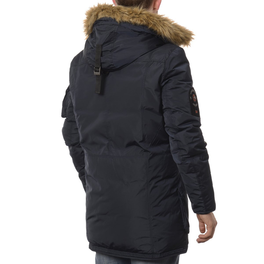 Legender's Steamer - Męska Kurtka Zimowa Granat (565)