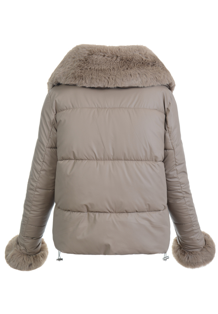 Damska Kurtka Zimowa Bogumiła Beżowa