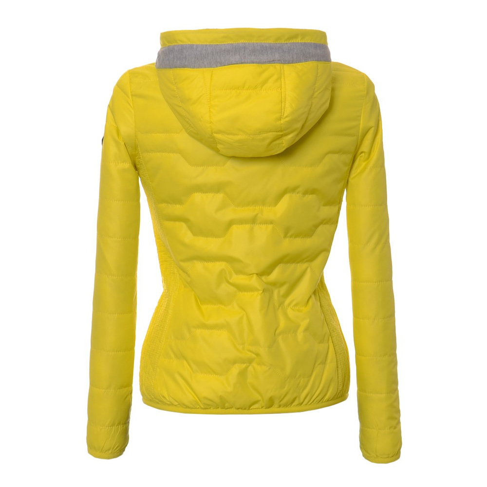 Damska Kurtka Ortalionowa Wiosenna - Jesienna Vittoria Limonkowa