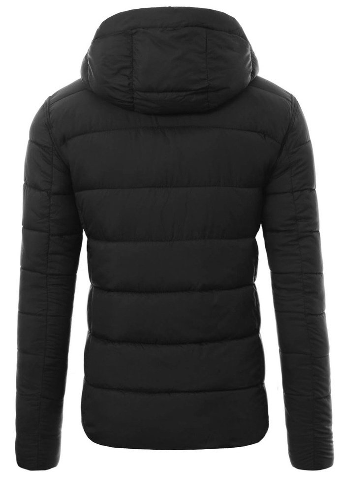 Męska Zimowa Kurtka Ortalionowa Leon Czarna