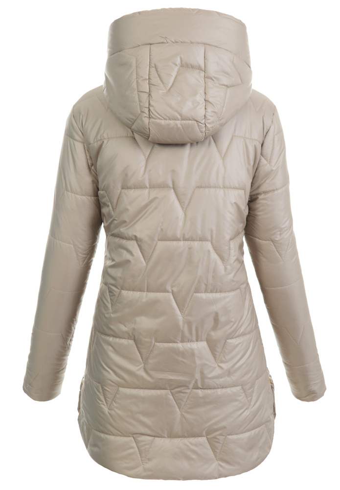 Damska Kurtka Zimowa Alina Beżowa
