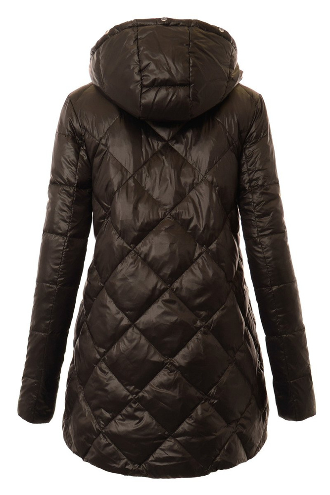 Puchowa Damska Kurtka Zimowa Nelly Czarna