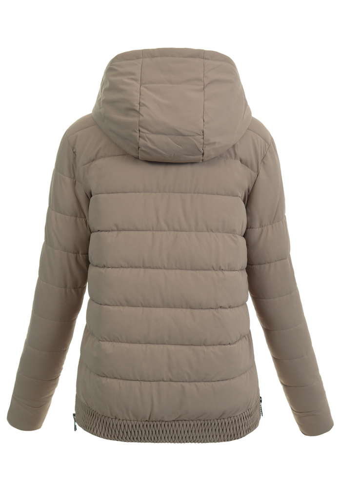 Damska Kurtka Zimowa Bernadeta Brązowa