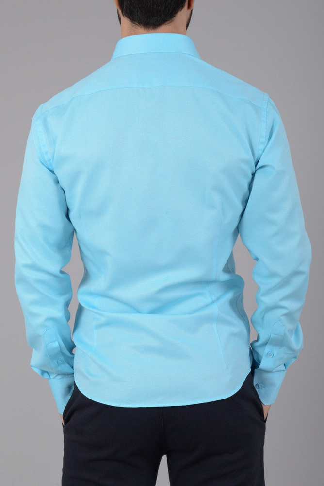 Elegancka Męska Koszula Morska Zieleń