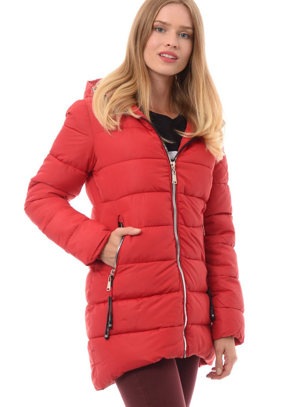 Kurtka Zimowa Bianka Czerwona