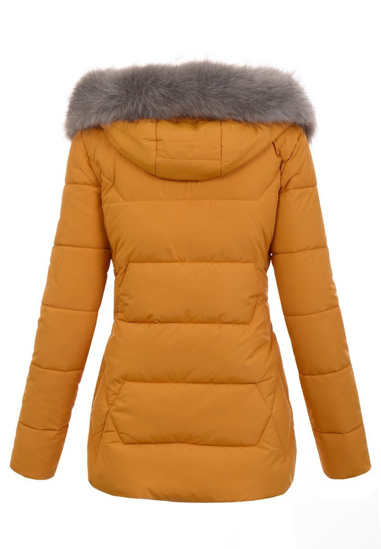 Damska Kurtka Żaneta Żółta