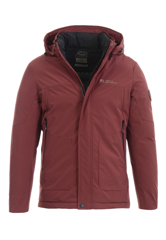 Męska Zimowa Kurtka Michał Bordowa