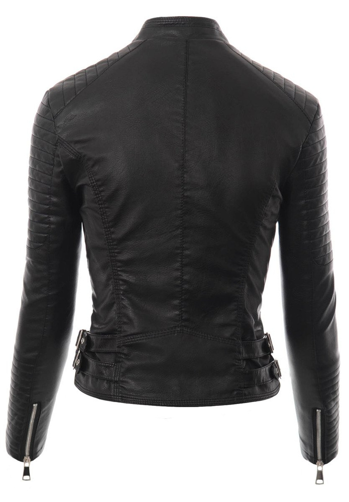 Rewelacyjna Damska Kurtka Ramoneska Krystyna Czarna