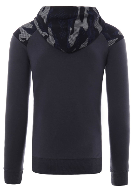 Męska Bluza Zasuwana Na Suwak Moro Grafitowa