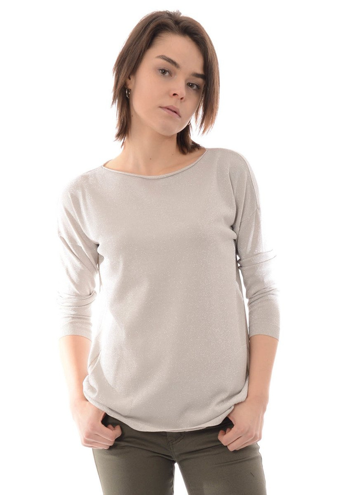 Damska Bluzka Oversize Szara