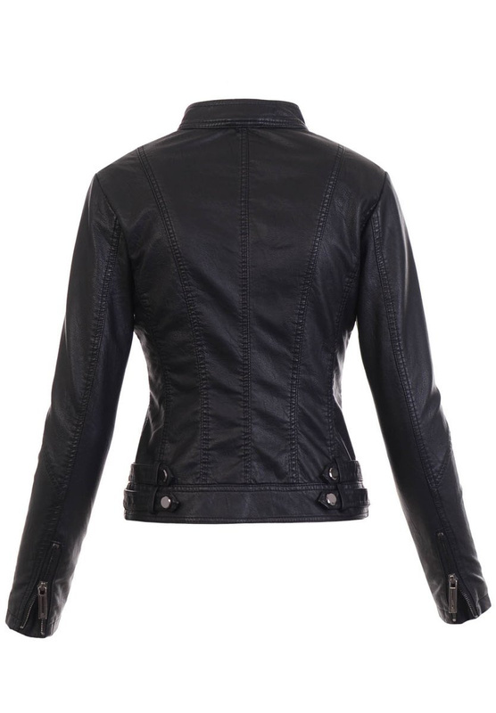 Damska Kurtka Ramoneska Polina Czarna