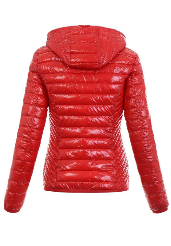 Damska Wiosenna Kurtka Emma Czerwona