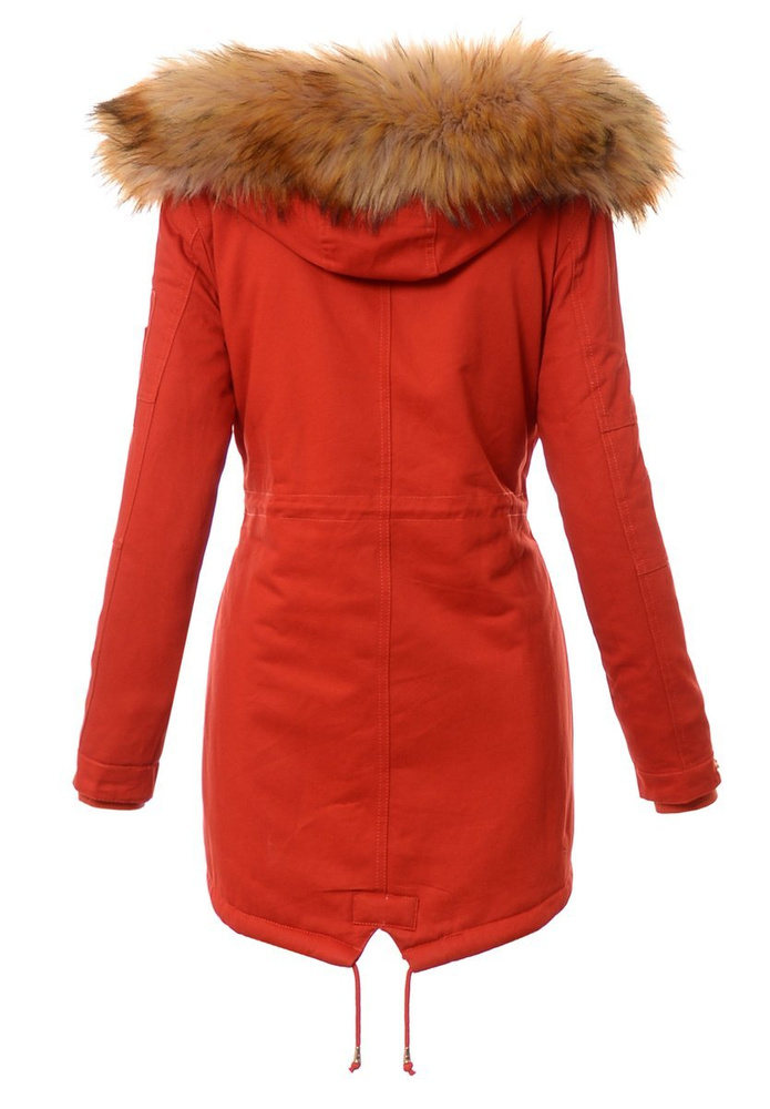 Damska Kurtka Czerwona