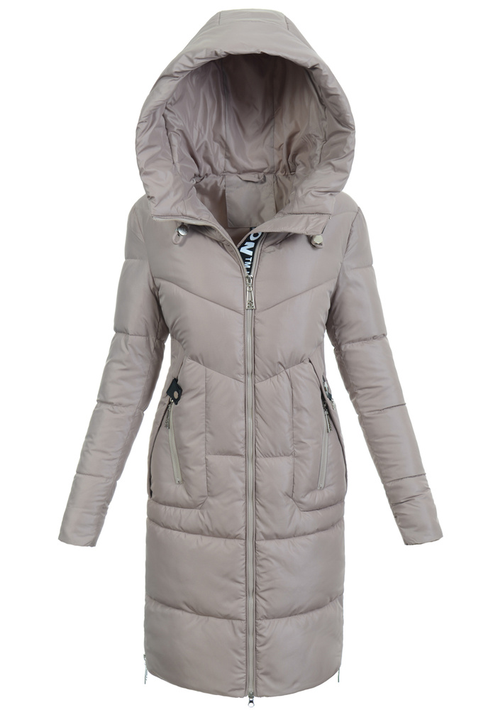 Damska Kurtka Zimowa Lea Brązowa