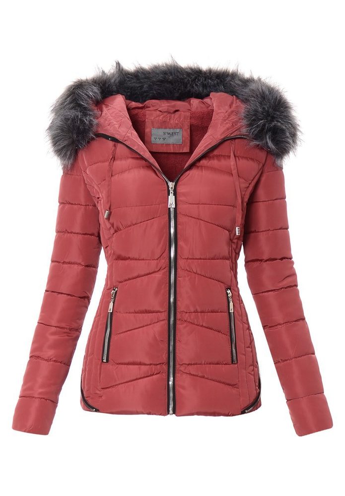 Damska Kurtka Ortalionowa Fabia Różowa