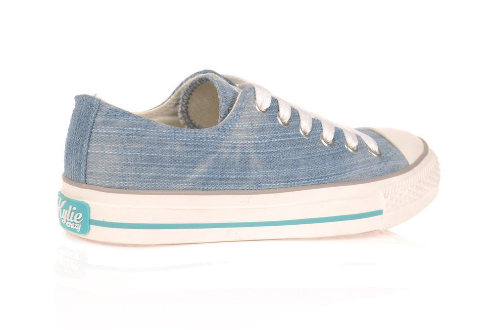 Niskie Trampki Tenisówki Jeansowe