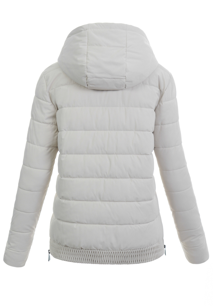 Damska Kurtka Zimowa Bernadeta Ecru