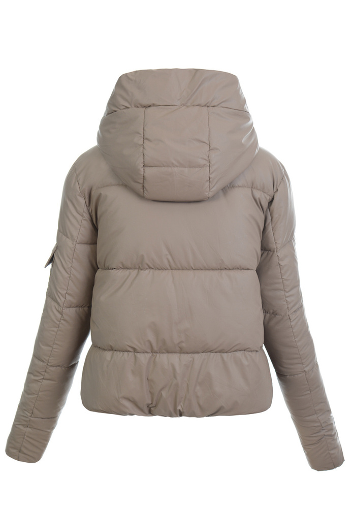 Damska Kurtka Zimowa Hiacynta Cappuccino