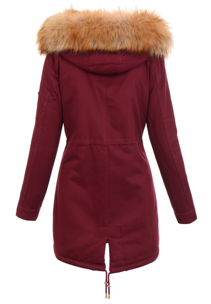 Damska Kurtka Bordowa