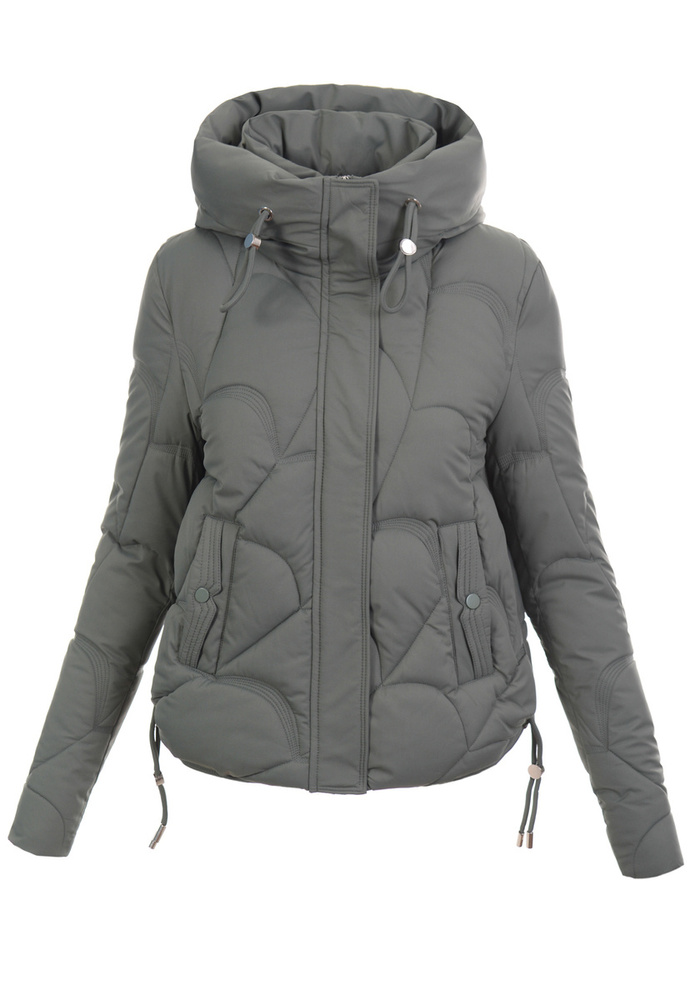 Damska Kurtka Zimowa Nikola Zielona