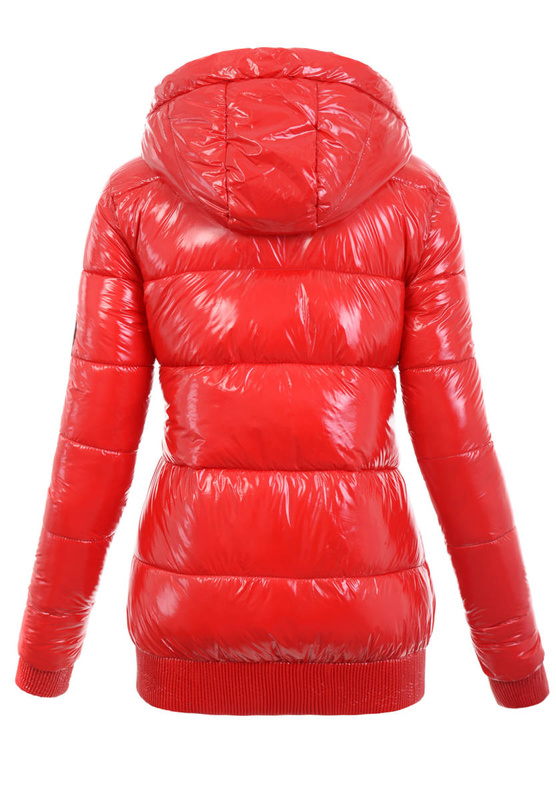 Damska Zimowa Kurtka Luiza Czerwona