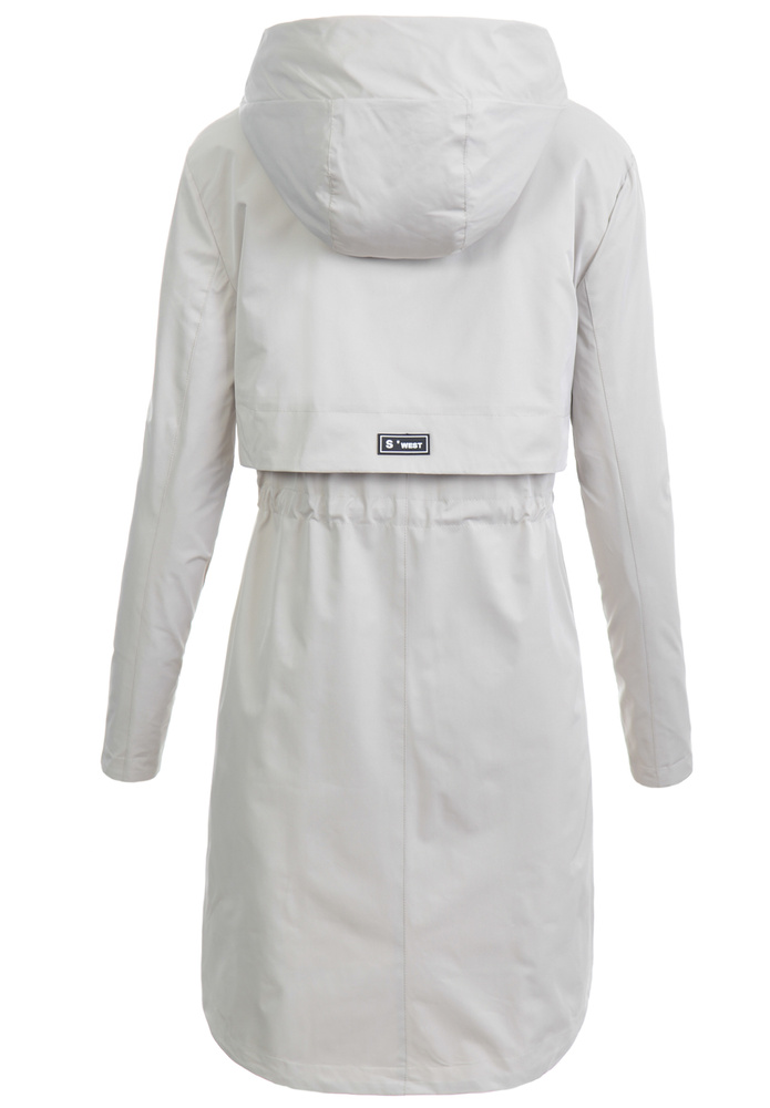 Damska Kurtka Parka Wiosenna Matylda Ecru