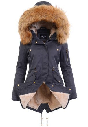 Parka Zimowa Pola Szara