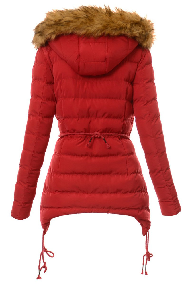 Damska Kurtka Ortalionowa Malinowa