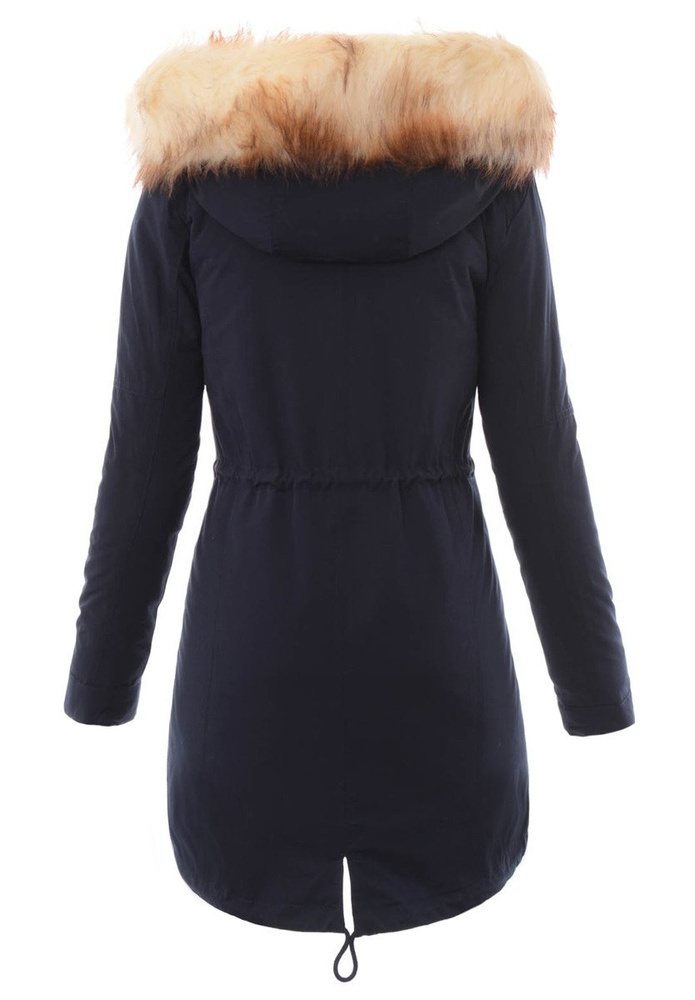 Damska Kurtka Parka Zimowa 2w1 Mirela Granat