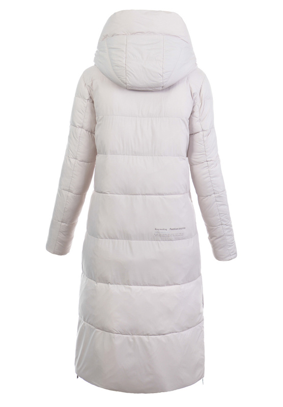 Damska Kurtka Ortalionowa Długa Waleria Beżowa