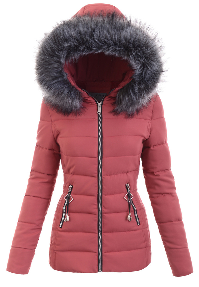 Damska Kurtka Ortalionowa Leonia Różowa