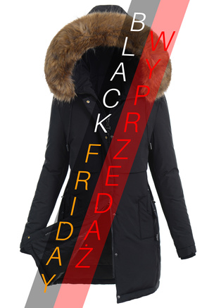 Damska Kurtka Zimowa Elwira Czarna