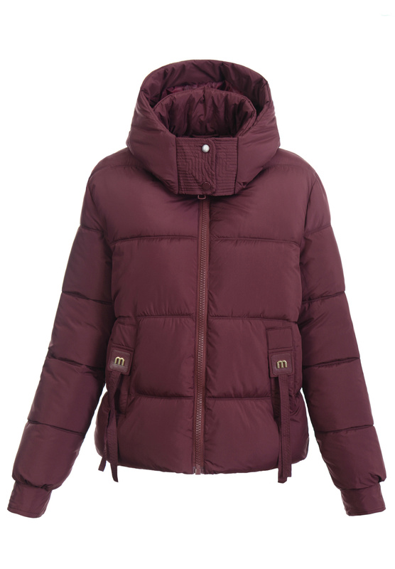 Damska Kurtka Zimowa Honorata Bordowa