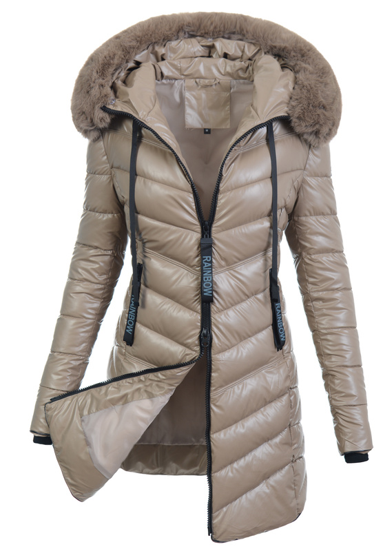 Damska Kurtka Ortalionowa Helena Beżowa