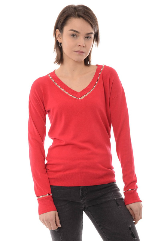 Damska Bluzka Czerwona