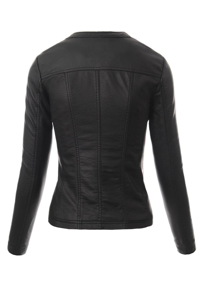 Rewelacyjna Damska Kurtka Ramoneska Czarna