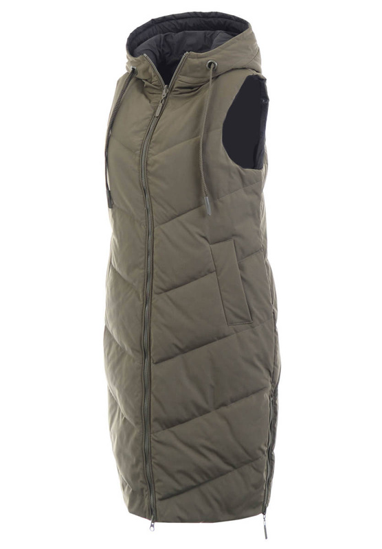 Damska Kamizelka Bezrękawnik Alma Khaki