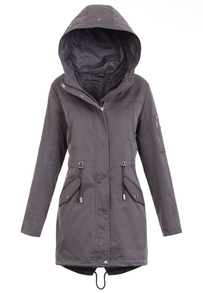 Parka Zimowa 2w1 Sylwia Szara