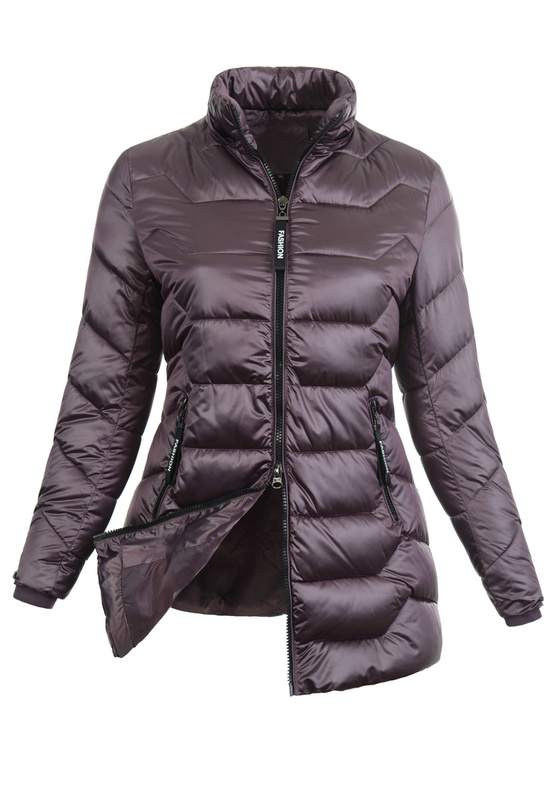 Damska Kurtka Ortalionowa Irmina Fioletowa