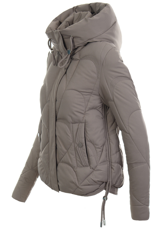 Damska Kurtka Zimowa Nikola Jasno Brązowa