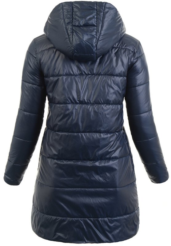 Damska Wiosenna Kurtka Felicjana Granatowa