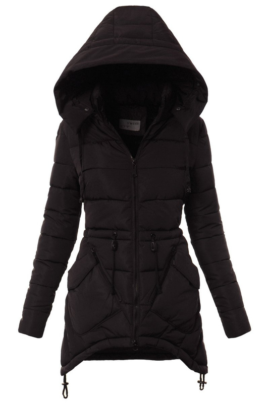 Damska Kurtka Ortalionowa Karla Granatowa