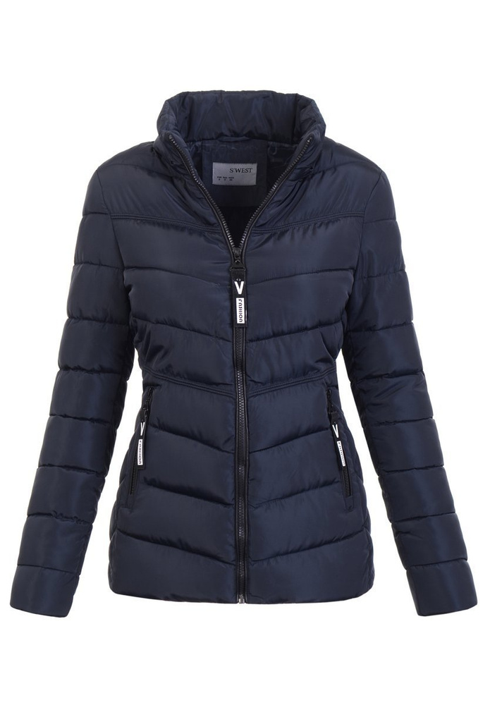 Damska Kurtka Zimowa Antonina Granatowa