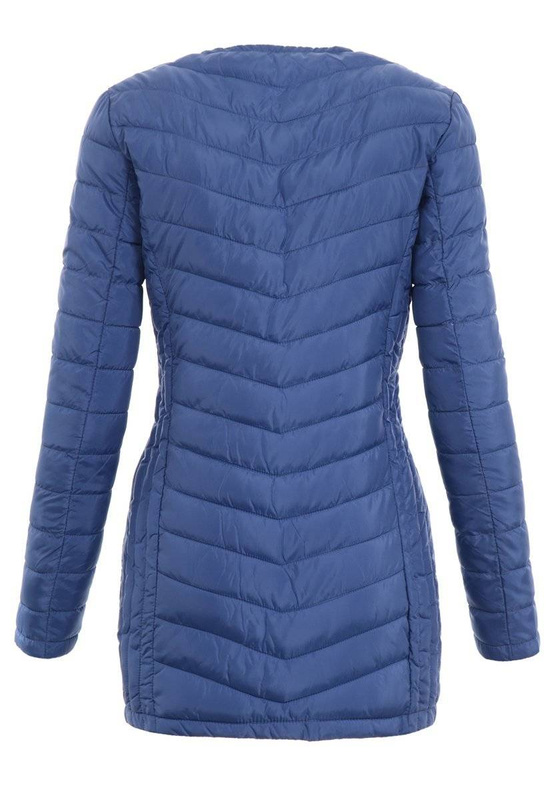 Damska Wiosenna Kurtka Bernadeta Ciemnoniebieska
