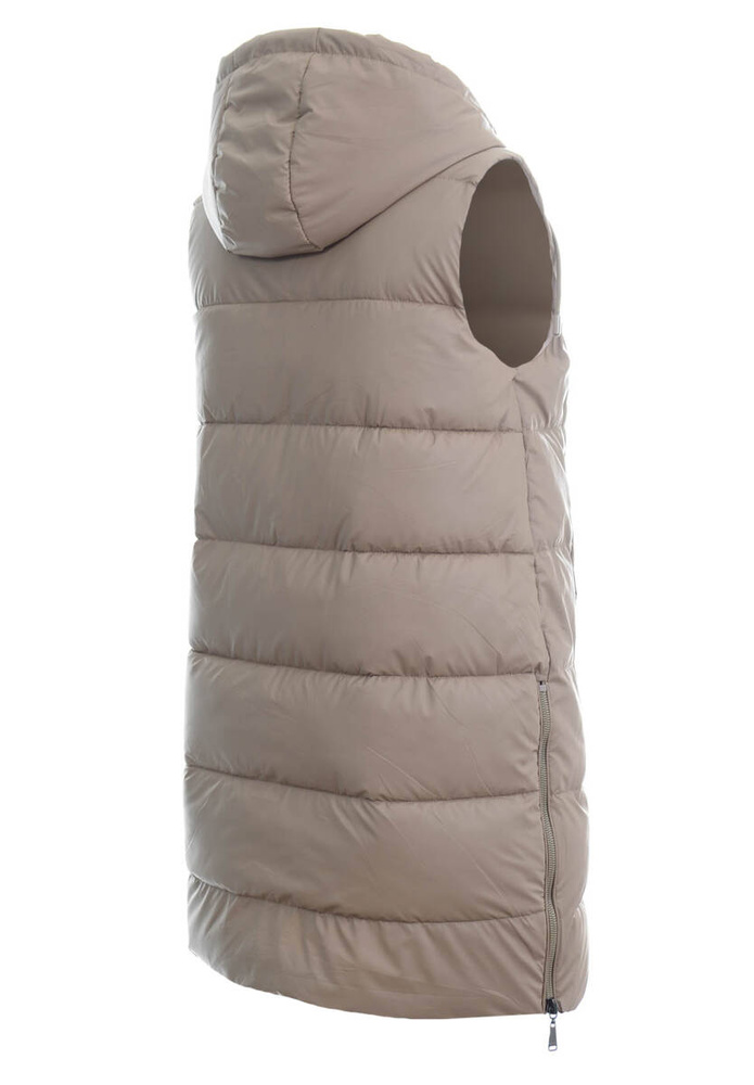 Damska Kamizelka Bezrękawnik Aleksa Cappuccino