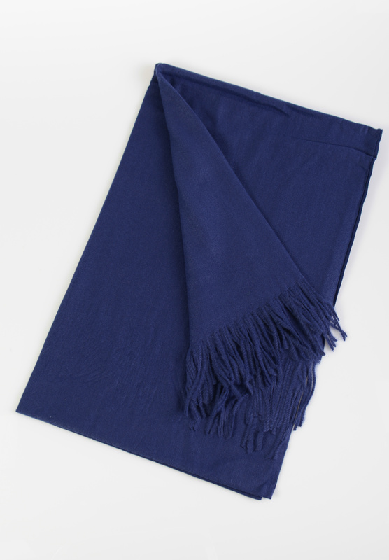 Szal Damski Granatowy