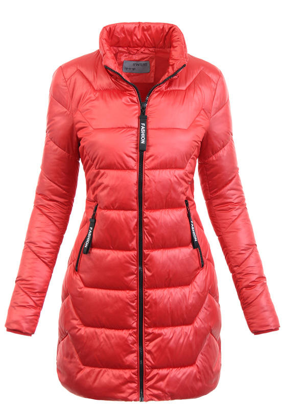 Damska Kurtka Ortalionowa Grażyna Czerwona
