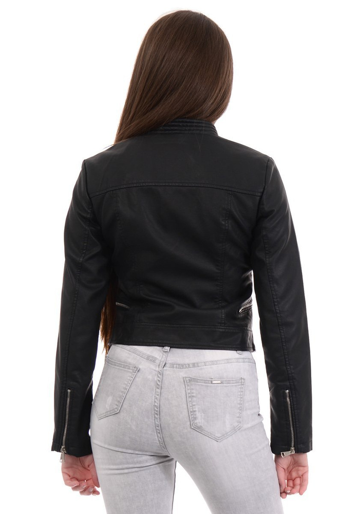 Damska Kurtka Ramoneska Klara Czarna