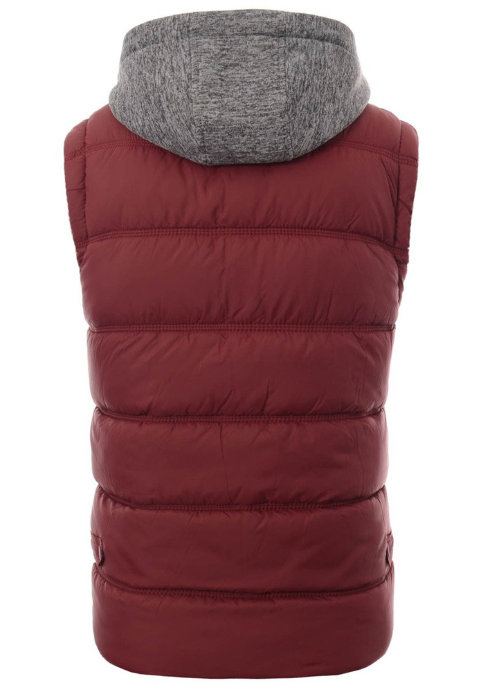 Męska Kamizelka Bezrękawnik Adrian Bordowy